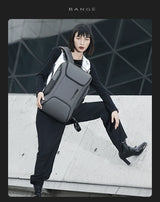 BANGE Waterproof USB Charging Backpack Fits 15.6 Inch Laptop