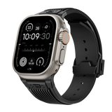 Silicone Sports Strap for Apple Watch Ultra 2/1 49mm Series 9 8 7 45mm 44mm Or IWatch 6 5 4 3 Se 44mm 42mm