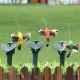 1pc Solar Rotating Hummingbird  Bird Garden Stake