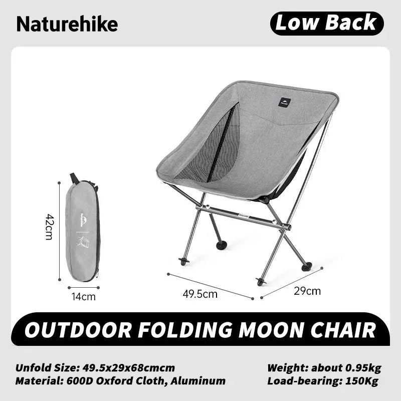 Naturehike Ultralight Folding Aluminum Mesh Camping Chair