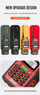 Baofeng UV S22 PRO V2 IP68 Walkie Talkie Dual Band 136-174/400-520MHz Ham Radio Upgraded Of UV9R UV5R Pro 50KM Range