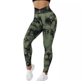 Tie Dye High Waist Yoga Leggings