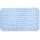 1PC PVC  Rectangle Soft Suction Cup Non-slip Bathtub Mats.