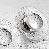 Universal Pop-up Chrome Drain Plug Sink Filter with Hair Catcher