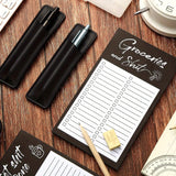 1 Piece Magnetic Shopping List Notepad & 1 Piece Magnetic Pen Case