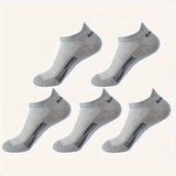 5/10 Pairs Men Or Women's Cotton Mesh Ankle Sports Socks