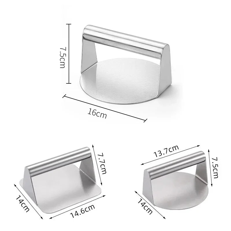 Stainless Steel Smash Burger Press