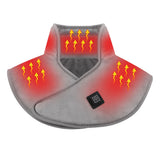 USB Heated Shoulder And Neck Padded Shawl With 3 Heat Settings