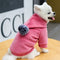 Pet Fleece Hooded Winter Coat