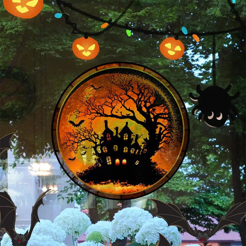 Halloween PVC Static Window Stickers.