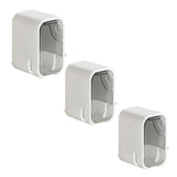 2PCS Flip-top Wall Mounted Toothbrush Rack