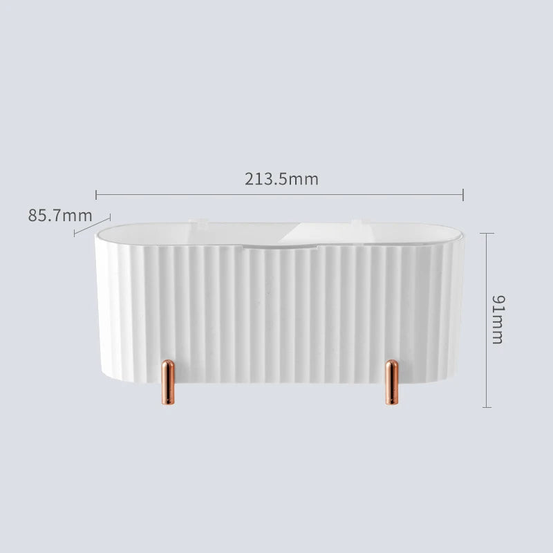 Vanity Organizer For Cotton Pads To Remove Makeup