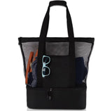 Women Mesh Transparent Beach Bag