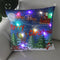 LED Christmas Pillowcase Cushion Covers.