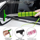 Retractable Rubber Rearview Mirror Squeegee
