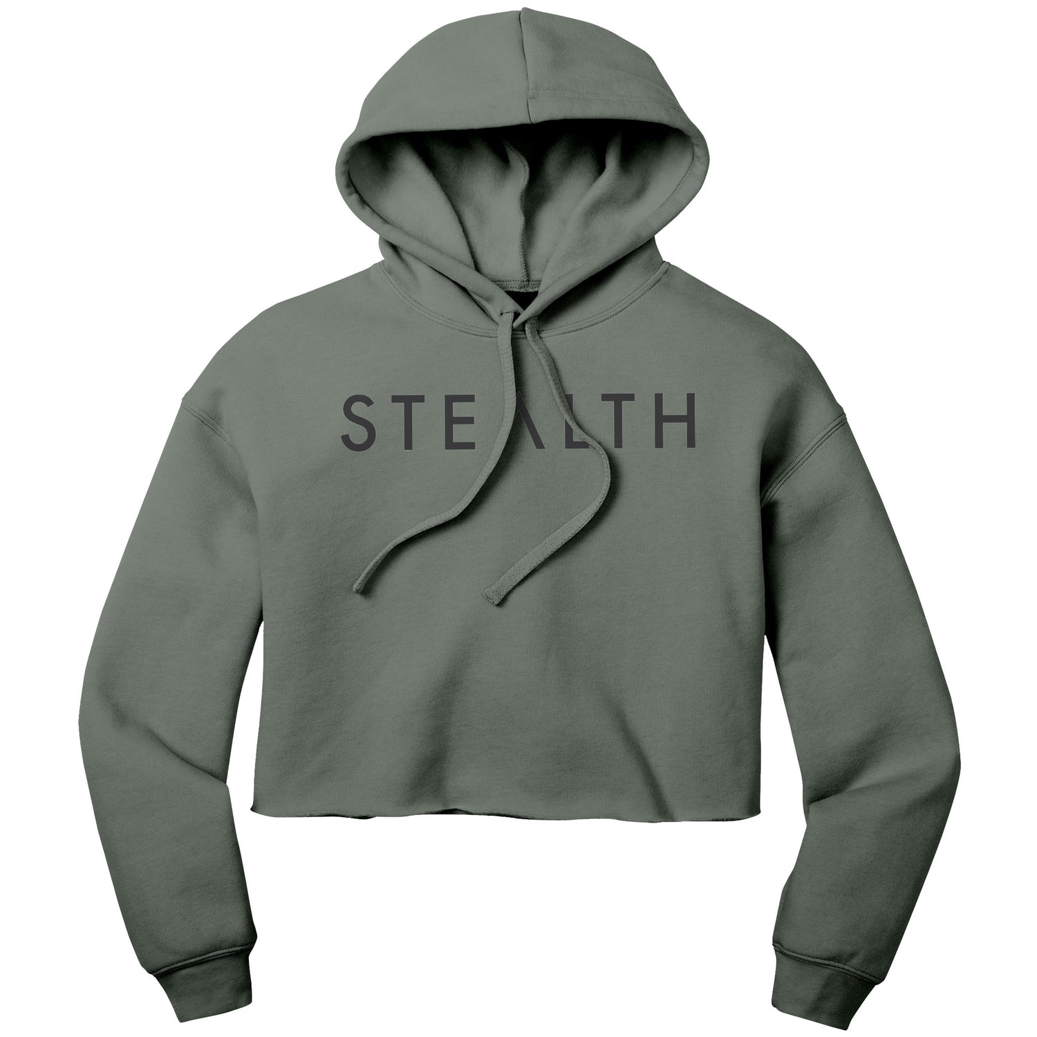 STEALTH Bella Womens Crop Fleece Hoodie