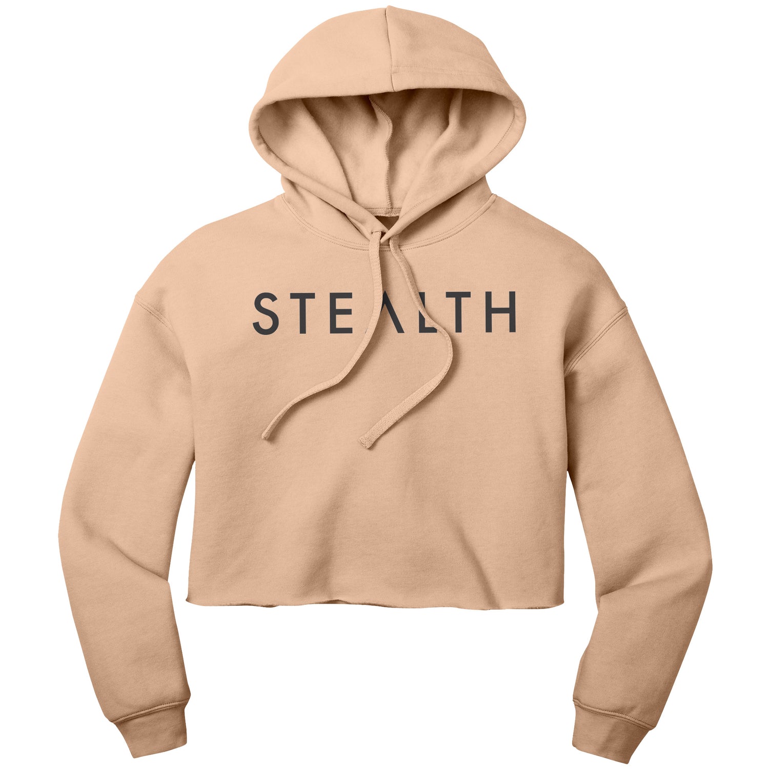 STEALTH Bella Womens Crop Fleece Hoodie