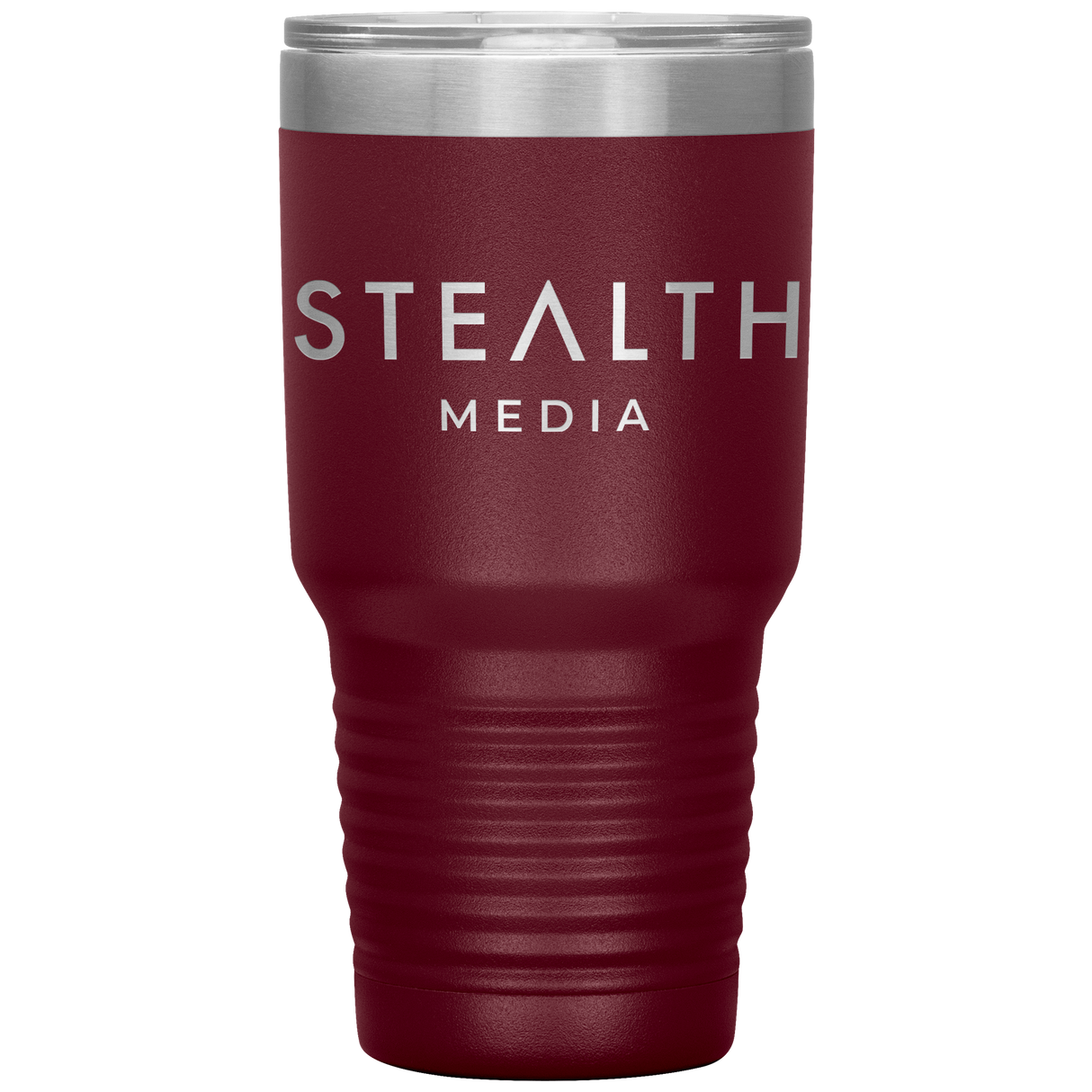 STEALTH_Media_30oz_Insulated_Tumbler_30oz_Tumbler_Maroon_Mockup.png