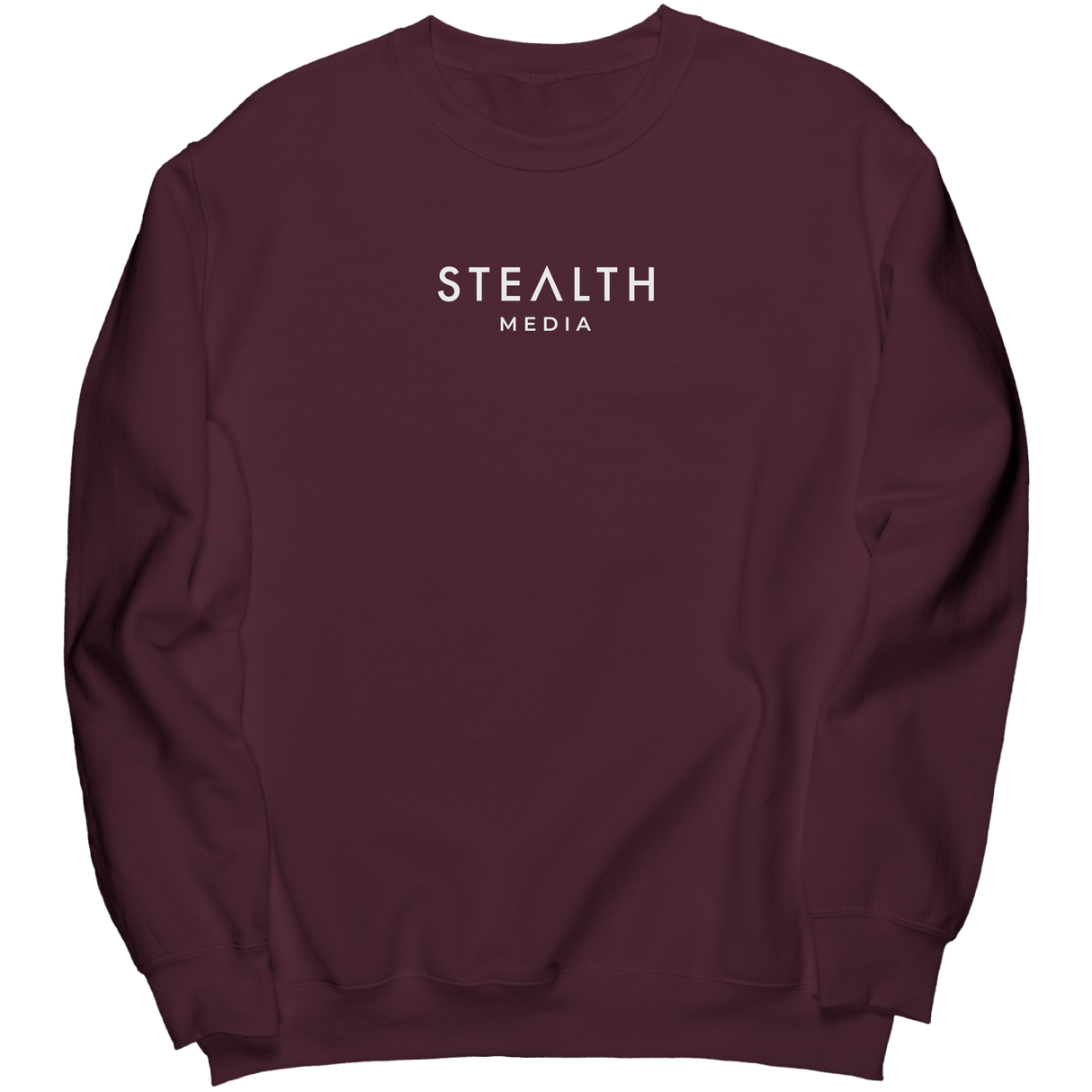 STEALTH_Media_Crewneck_Sweatshirt_Maroon_Mockup.png