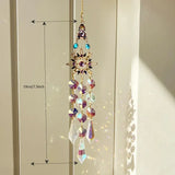 Window Or Garden Hanging Sun Catchers with Crystals And Rhinestones
