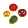 1Pcs Or 4Pcs Silicone Reusable Fruit Or Vegetable Storage Container