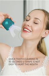 Automatic 360 Degrees Sonic Silicone Electric Toothbrush