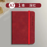 Handmade Leather Mini A7 Pocket 80 page Notebook