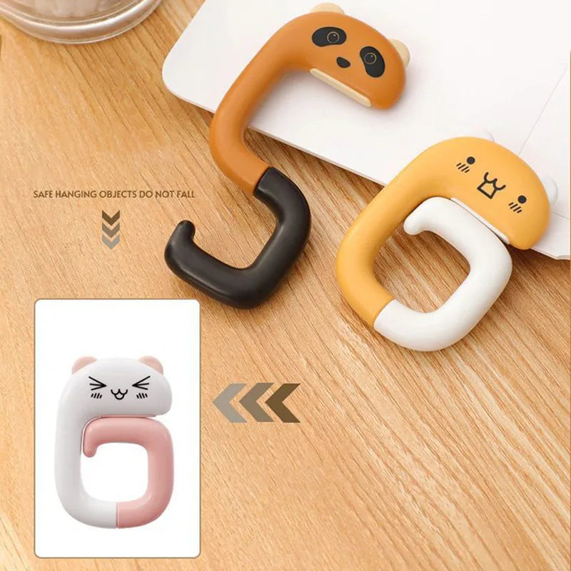 Portable Animal Hook For Handbag Hanger Or Storage Holder