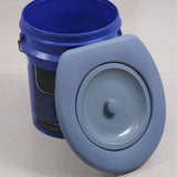 PVC Bucket Toilet Seat Cover For Camping