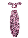 Ladies Satin Sleep Cap with Tie And Hairband