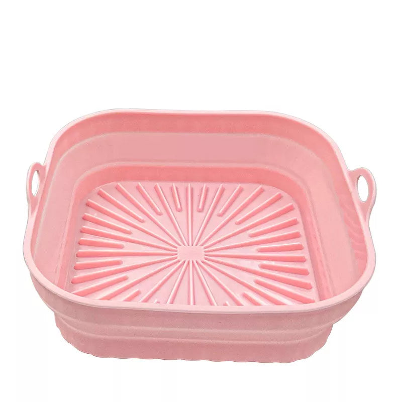 Silicone Foldable Air Fryer Basket.