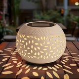 LED Metal Solar Table Light