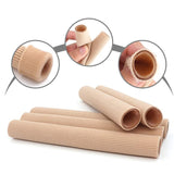 Fabric Tube Toe Separator For Foot Care and Medication Applicators.