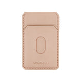 Leather Magnetic Cellphone Card Holder For IPhone 12 13 14 15 16 Pro Max Plus