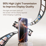 Baseus Full-View 0.3mm Tempered Glass Screen Protector For iPhone 13 14 15 16 17 Pro Max And iPhone 17 Air