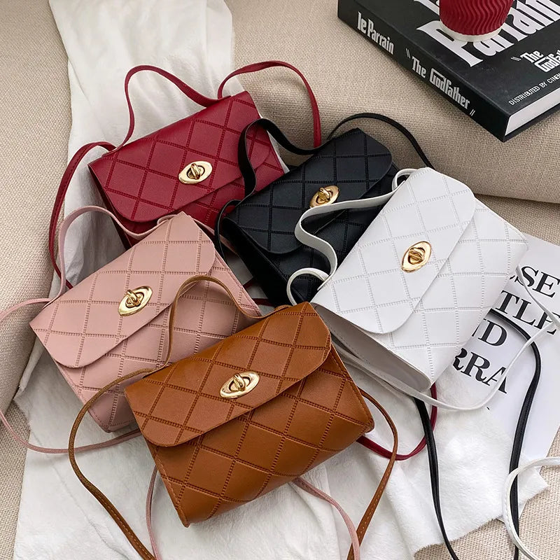 PU Leather Crossbody Mini Shoulder Handbag