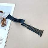 Stainless Steel Quick Fit Watchband for Apple Watch Ultra 2 1 49mm 10 46mm Series 9 8 7 6 5 4 45mm 44mm