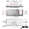 LED/USB Digital Desktop 2 Function Alarm Clock With Time Projector.