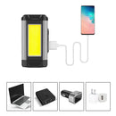 18650 Portable Camping USB Rechargeable COB LED Flashlight Power Bank With Magnet Waterproof Lantern 4000mAh