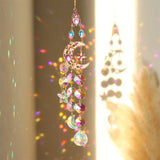 Window Or Garden Hanging Sun Catchers with Crystals And Rhinestones