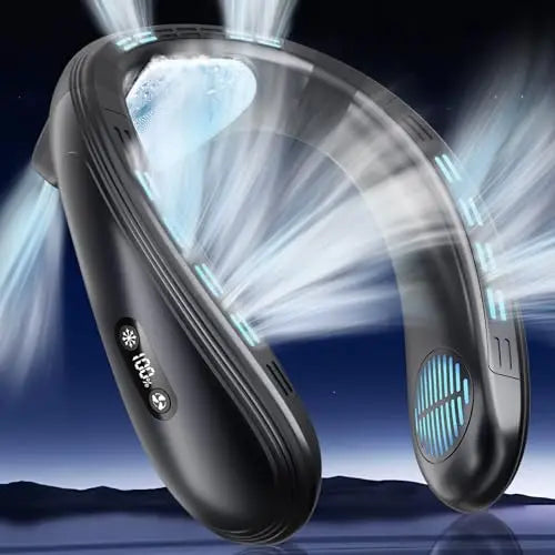 Rechargeable Semiconductor Bladeless Turbo Neck Fan