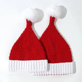 Parent-Child Winter Warm Christmas Hat.