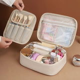 1Pieces 3 In 1 Multipurpose PU Makeup Storage Bag