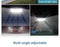 300 LED Motion Sensor Solar Outdoor Waterproof Garden Lights.