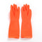 Latex Thickened And Lengthened Household Washing Gloves.