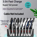 150W Universal Multi 16 Port USB 3.5A Fast Charging Station For Iphone Ipad Samsung Xiaomi Tablet