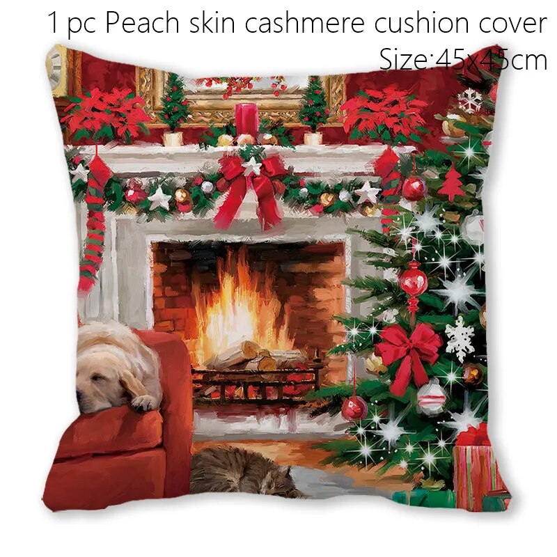 Christmas Decorative Doormat/Pillowcases.