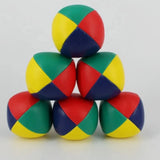 PVC 3 Or 6 Leather Juggling balls filled With Sandbag