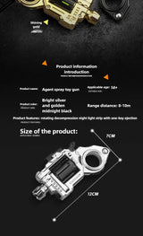 Metal Fidget Spinner Revolver For Stress Relief