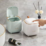 Mini Desktop Trash/Storage Bucket With Press Opener